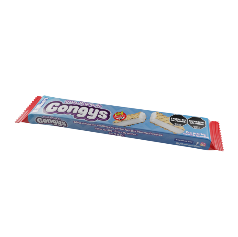 Obleas rellenas Gongys