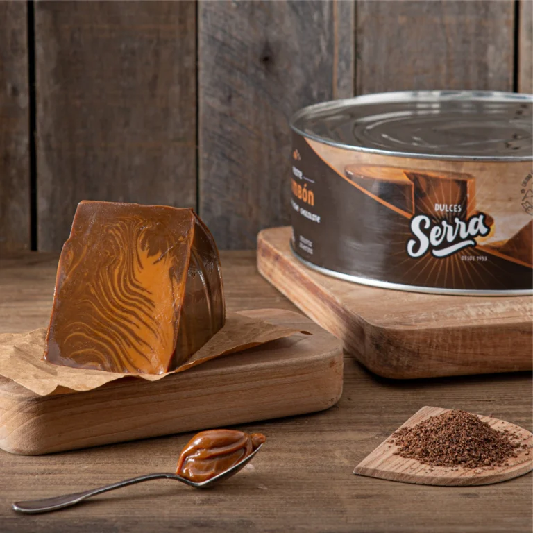 Postre Bombón de dulce de leche y chocolate – lata de 5 kg